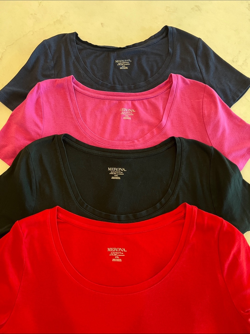 Women’s Merona Short Sleeve Crewneck Top Bundle